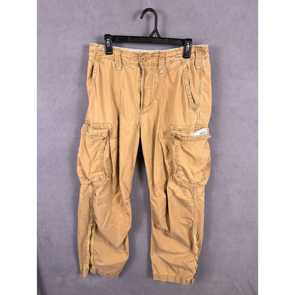 Vintage Aeropostale Cargo Pants Mens 30 R Baggy Fatigues Paratrooper Y2K Skate